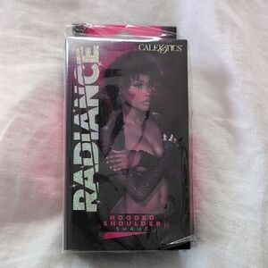 Radiance Pink Hooded Shoulder Shrug